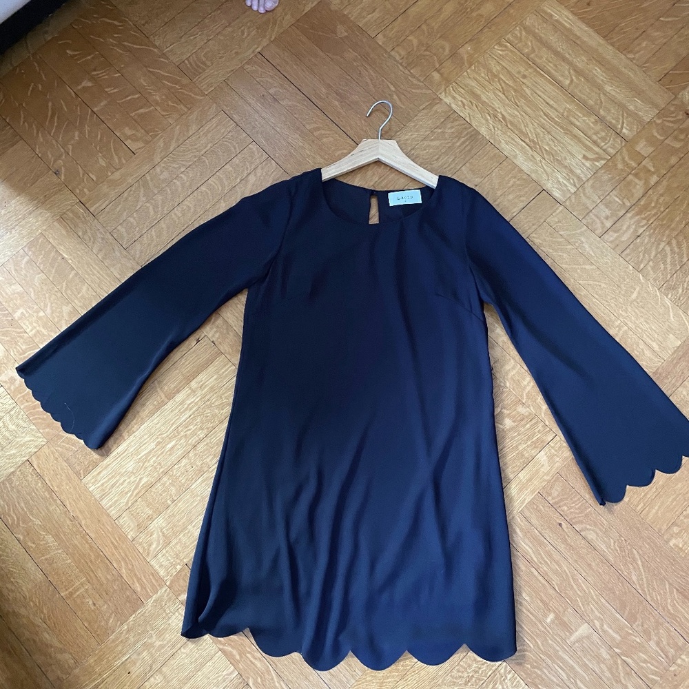 Bell sleeved LBD